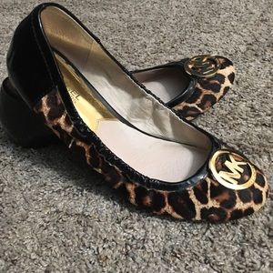 Michael Kors Calf Hair Ballet Flats